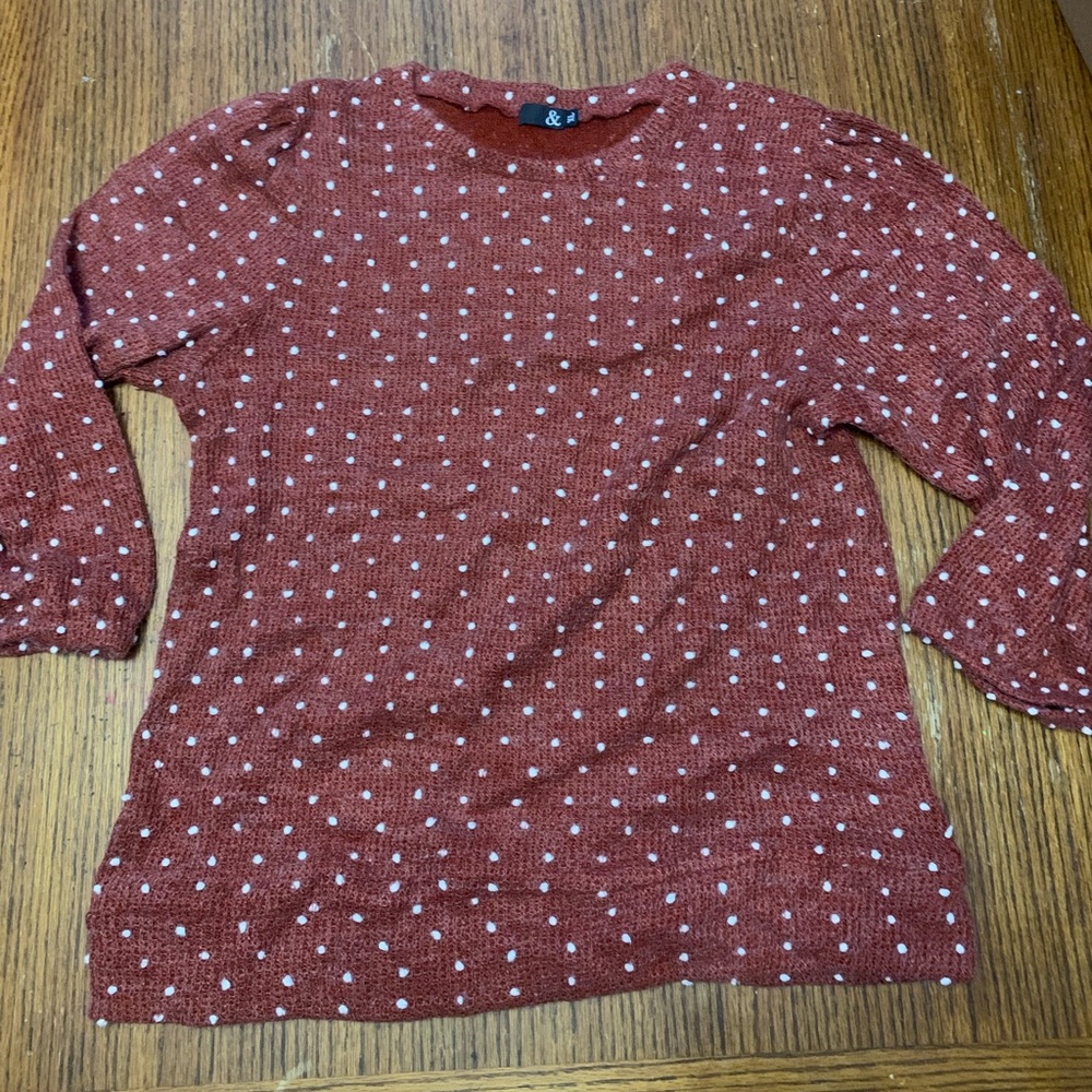 Ampersand sweater